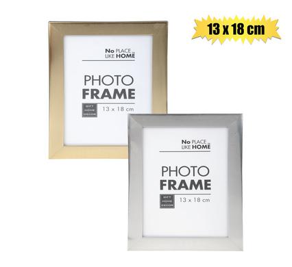 Metallic-Finish Plastic (PL) Photo Frame (13x18cm)