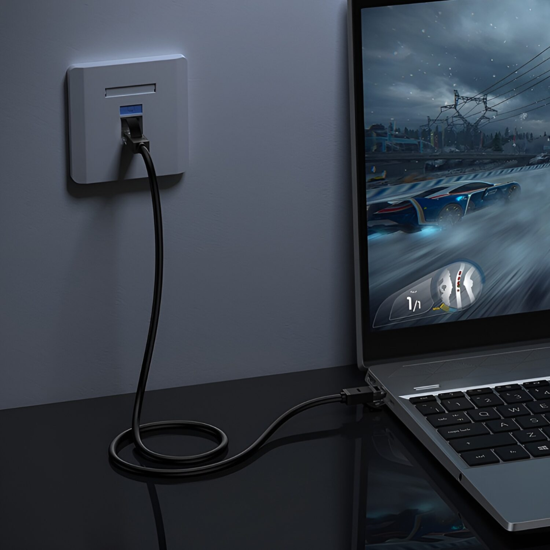 UGREEN NW102-20162 Cat6 UTP Ethernet Cable 5m – Black