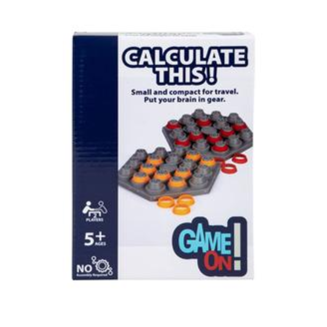 GAME ON! Calculate This! Travel Game
