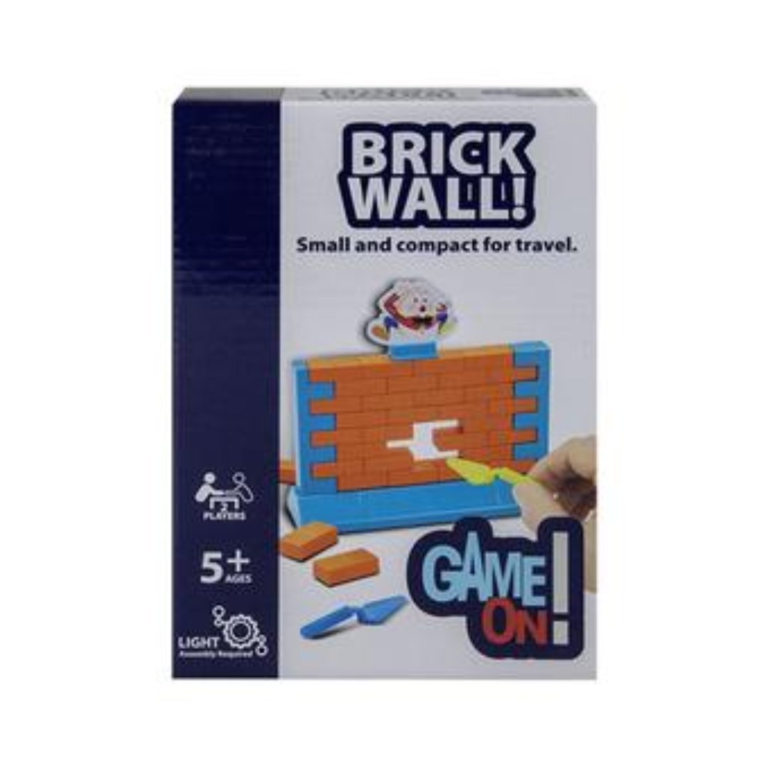 GAME ON! Brick Wall! Travel Game