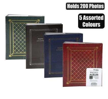 Classic 200-Pocket Photo Album