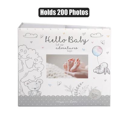 "Hello Baby" 200-Photo Memory Album