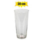 30cm Clear Tapered Glass Florist Vase