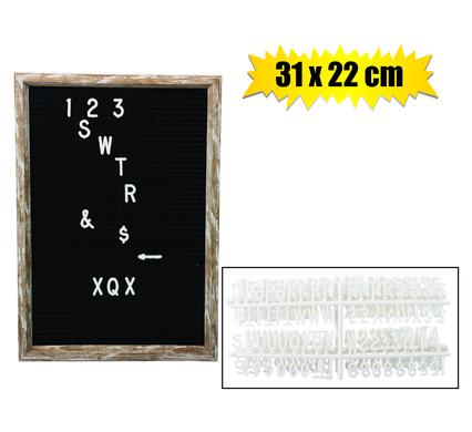 31x22cm Plastic (PL) Message Letter Board