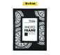 10x15cm Two-Tone (Black & White) MDF Photo Frame