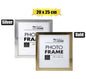Assorted Metallic-Finish Plastic (PL) Photo Frame (20x25cm)