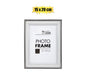 Grey Dimensional Plastic Photo Frame (15x20cm)