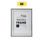 Grey Dimensional Plastic A4 Photo Frame (21x29cm)