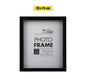 Black Plastic Shadow Box Frame (20x25cm / 8x10 inch)