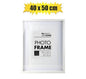 Large White Plastic Shadow Box Frame (40x50cm)