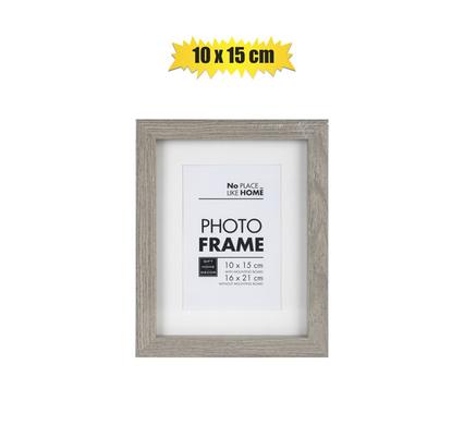 Rustic Grey MDF Photo Frame (10x15cm / 4x6 inch)