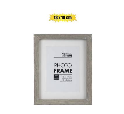 Rustic Grey MDF Photo Frame (13x18cm / 5x7 inch)