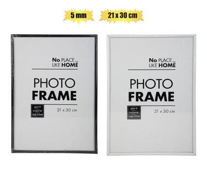 Thin Metal Photo Frame - 21x30cm (A4), Assorted Finishes
