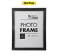 Black Plastic Photo Frame - 20x25cm