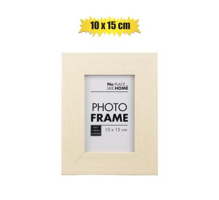 White MDF Photo Frame - 10x15cm