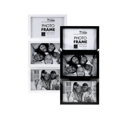 Plain 3-Photo Collage Frame (Plastic)