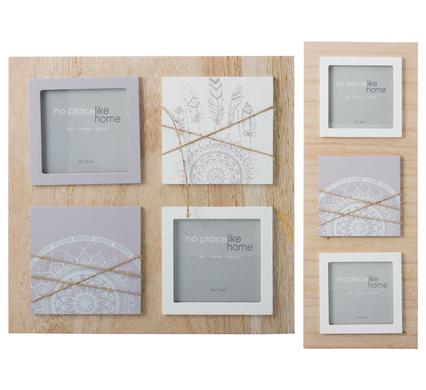 MDF Boho Collage Frame (Assorted)