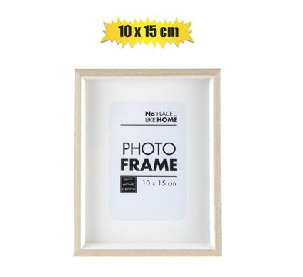 MDF Photo Frame with Inlay - 10x15cm (Assorted)