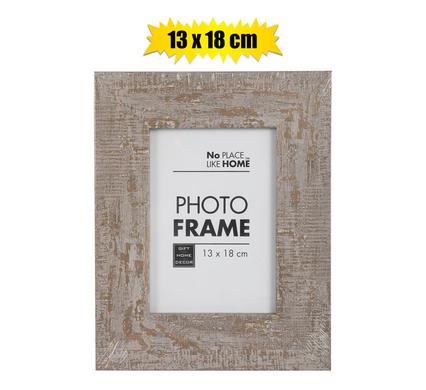 MDF Photo Frame - 13x18cm (Wood, Stressed Finish)