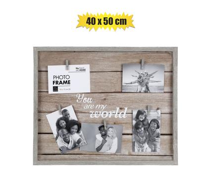 MDF Wash-Line Photo Frame - 40x50cm