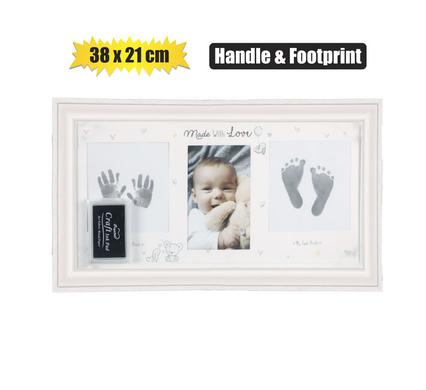 MDF Hand/Foot Print Keepsake Frame (38x21cm)