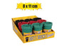 Plastic Tub Ashtray - 8x11cm (Assorted)