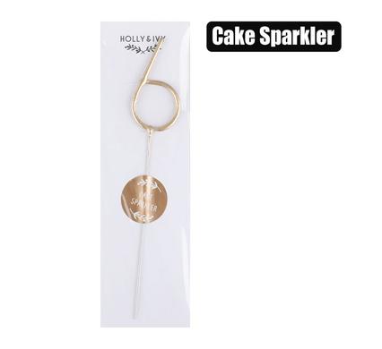 Sparkle Number '6' Birthday Candle