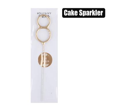 Sparkle Number '8' Birthday Candle