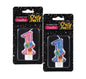 Fun & Colourful Number '1' Birthday Candle