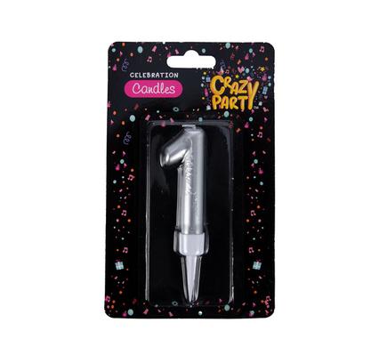 Giant Foil Finish Number '1' Birthday Candle
