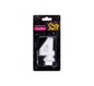 Metallic Silver Number '4' Birthday Candle
