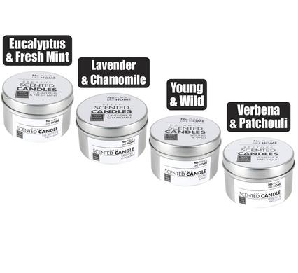 Assorted 'Revive' Scented Travel Tin Candle (6.6cm)