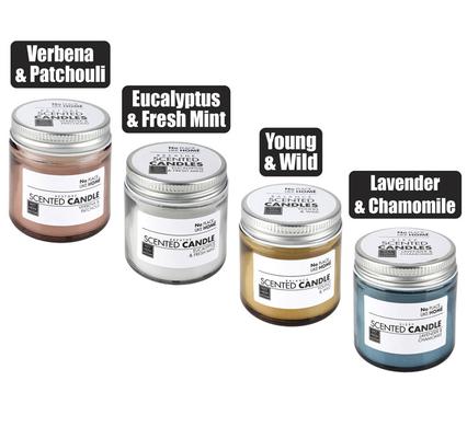 Revive' Scented Glass Jar Candle with Metal Lid