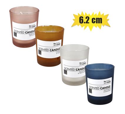 Assorted 'Revive' Scented Glass Candle (6.2cm)