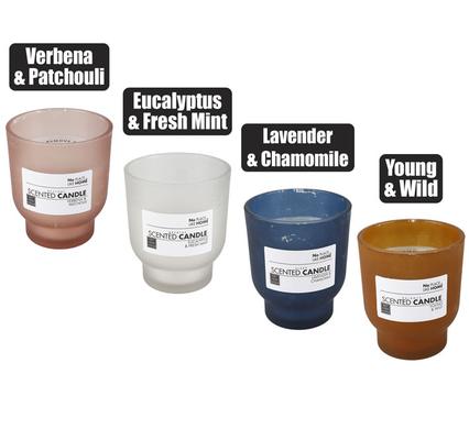 Assorted 'Revive' Scented Glass Candle (8.5cm)