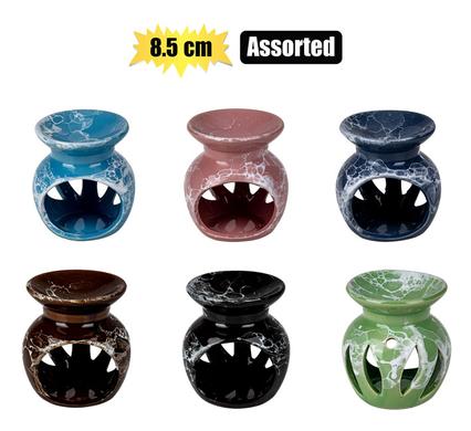 8.5cm Assorted Ceramic Oil Burner