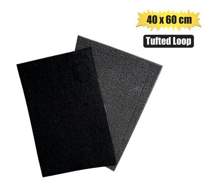 Durable Tufted Loop Doormat (40cm x 60cm)