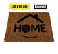 40cm x 60cm Assorted Coir Doormat with Anti-Slip Latex Backing