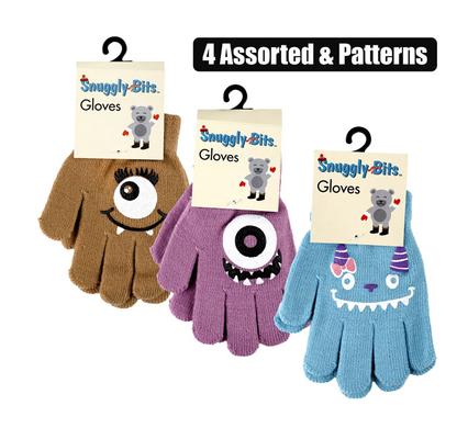 Kids' Fun Monster Eye Winter Gloves