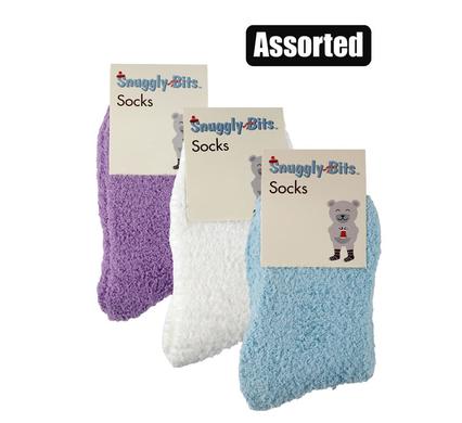 Adult Ultra-Soft Microfibre Socks (Assorted Plain Colors)