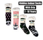 Kids' Non-Slip Indoor Socks (Ages 7-10)
