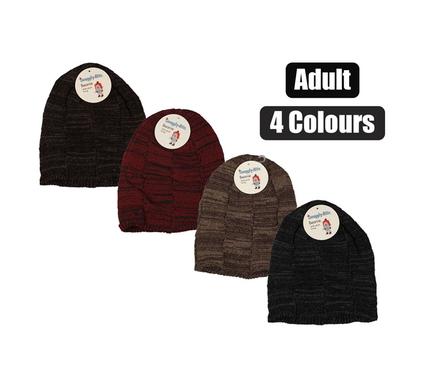 Adult Slouchy-Fit Beanie with Ultra-Warm Plush Lining