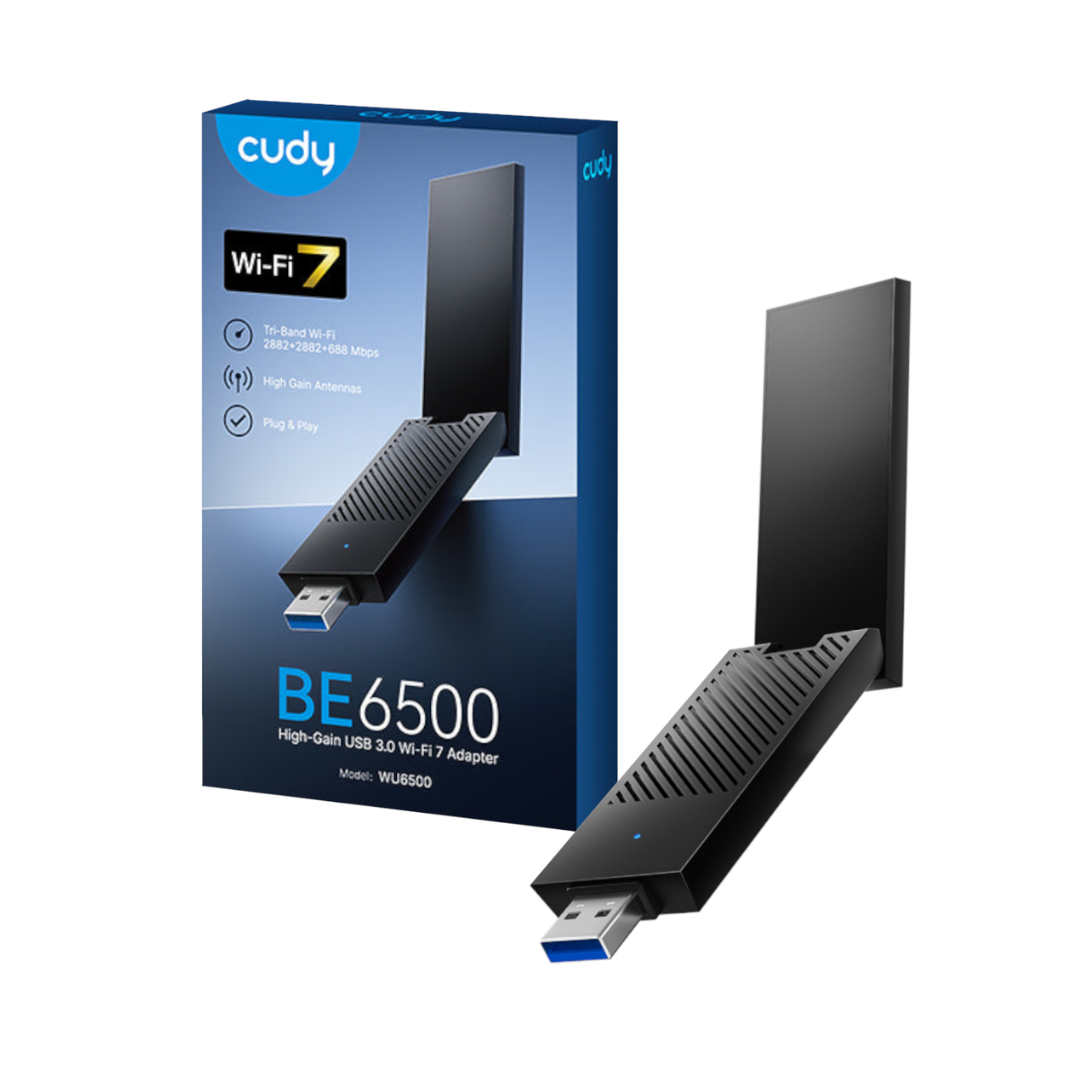 Cudy BE6500 Tir-Band Wi-Fi7 USB 3.0 Adapter
