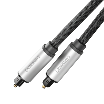 UGREEN AV108 Male to Male Toslink Optical Audio Cable 2m–Grey