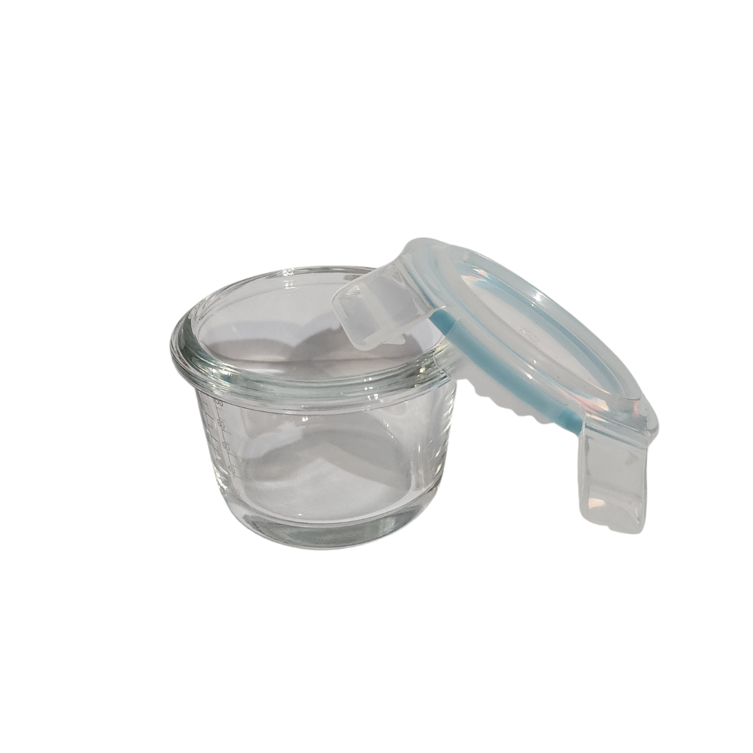 Mini-Lock 100ml Premium Glass Storage Container