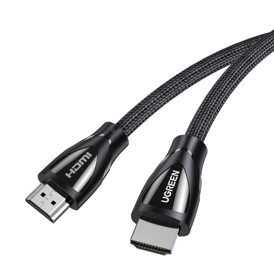 UGREEN HDMI 2.1 Male to Male Cable 2M (8K@60Hz | 4K@120Hz) – Black