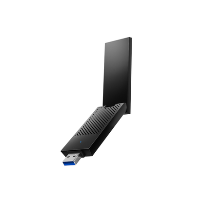 Cudy AX5400 Wi-Fi 6E USB 3.0 Tri-Band High-Gain Adapter-Black