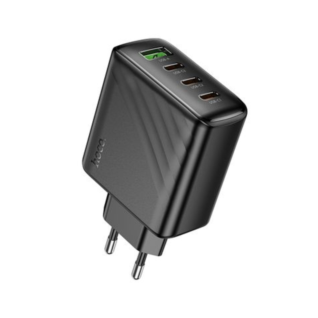 HOCO CS27A - 67W USB-C Fast Travel Charger with USB-A and Triple USB-C Ports