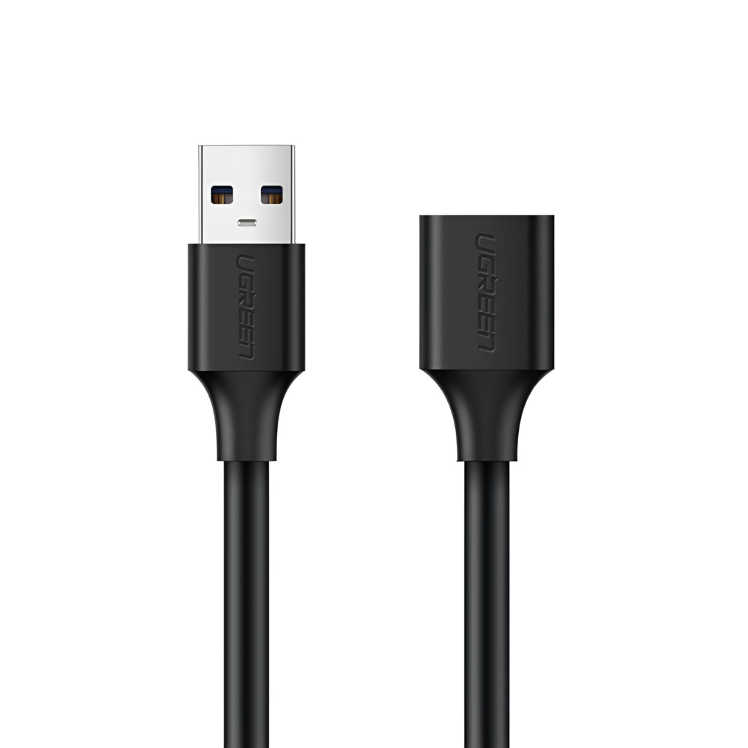 UGREEN USB 2.0 Extension Cable – Male to Female, 480Mbps Data Transfer – 1.5m