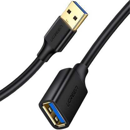 UGREEN USB 3.0 Extension Cable – Male to Female, 5Gbps Data Transfer – 1m
